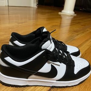 Nike panda dunks size 12 mens